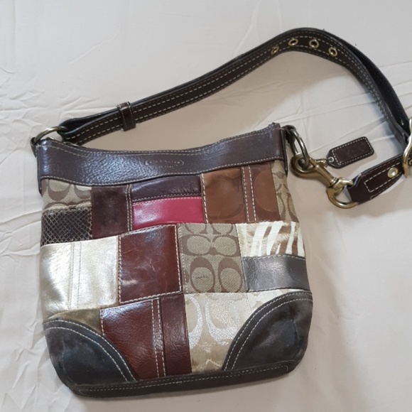 Coach Handbags - Coach patchwork purse